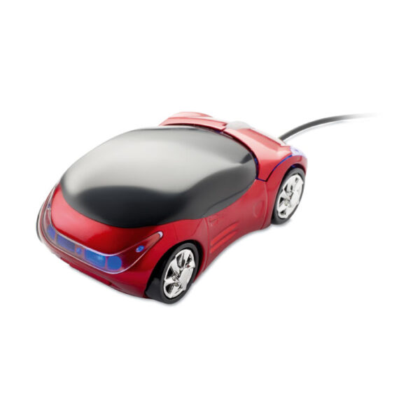 Optical mouse in stylish car shape