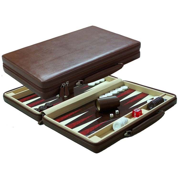 Leather Backgammon