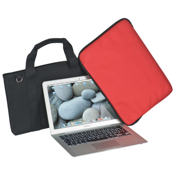 2in1 polyester laptop bag with separable inner part