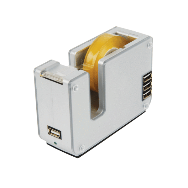 Tape Dispenser With USB Hub