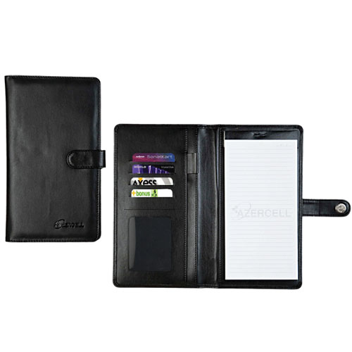 Leather Card holder & Writing Pad